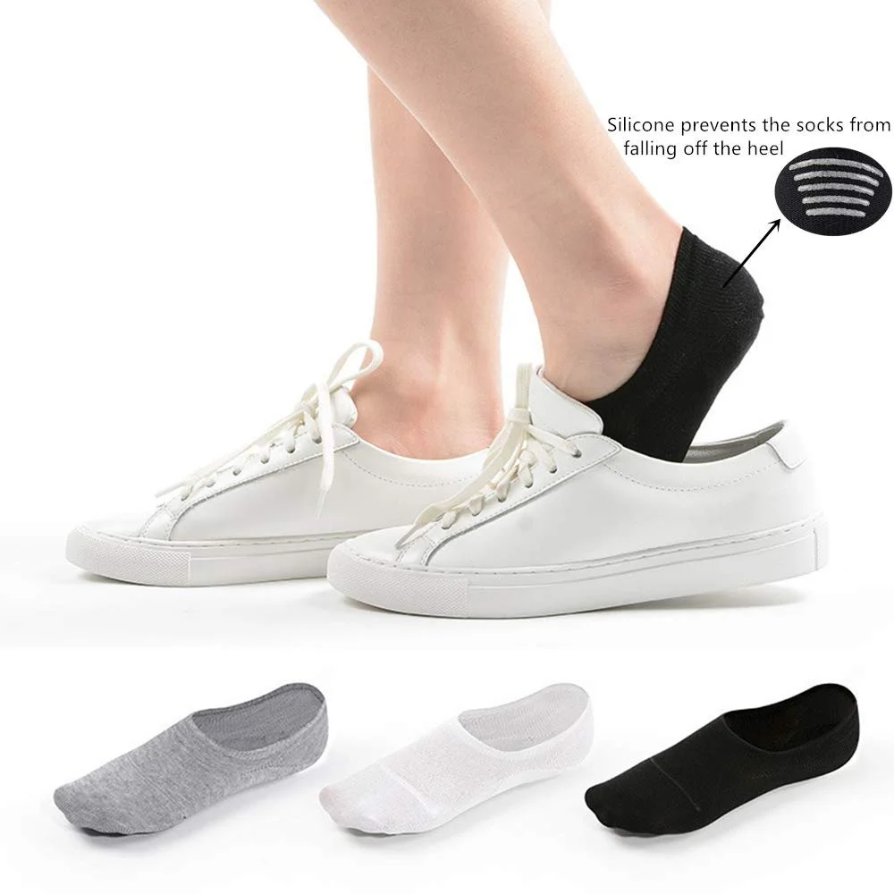 Носки для кроссовок мужские и женские, невидимые, 10 пар, фото №4