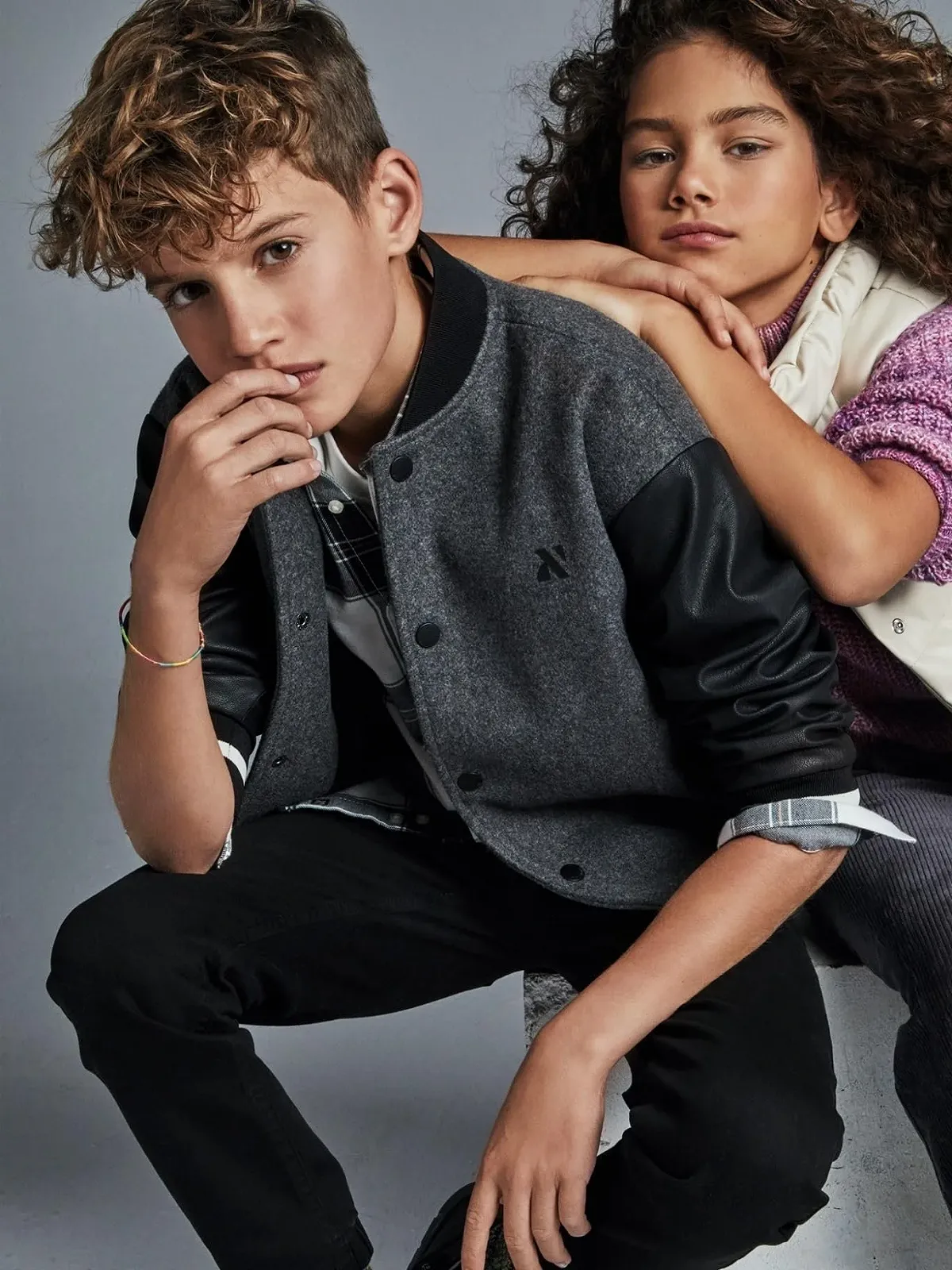 Куртка-бомбер Mayoral для хлопчиків Сірий Vig, фото №3 Куртка-бомбер Mayoral для хлопчиків Сірий Vig, фото №3