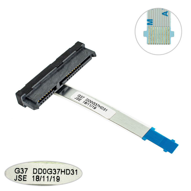 Шлейф жесктого диска SSD/HDD для ноутбука HP (17-ab), dd0g37hd031, фото №2 Шлейф жесктого диска SSD/HDD для ноутбука HP (17-ab), dd0g37hd031, фото №2