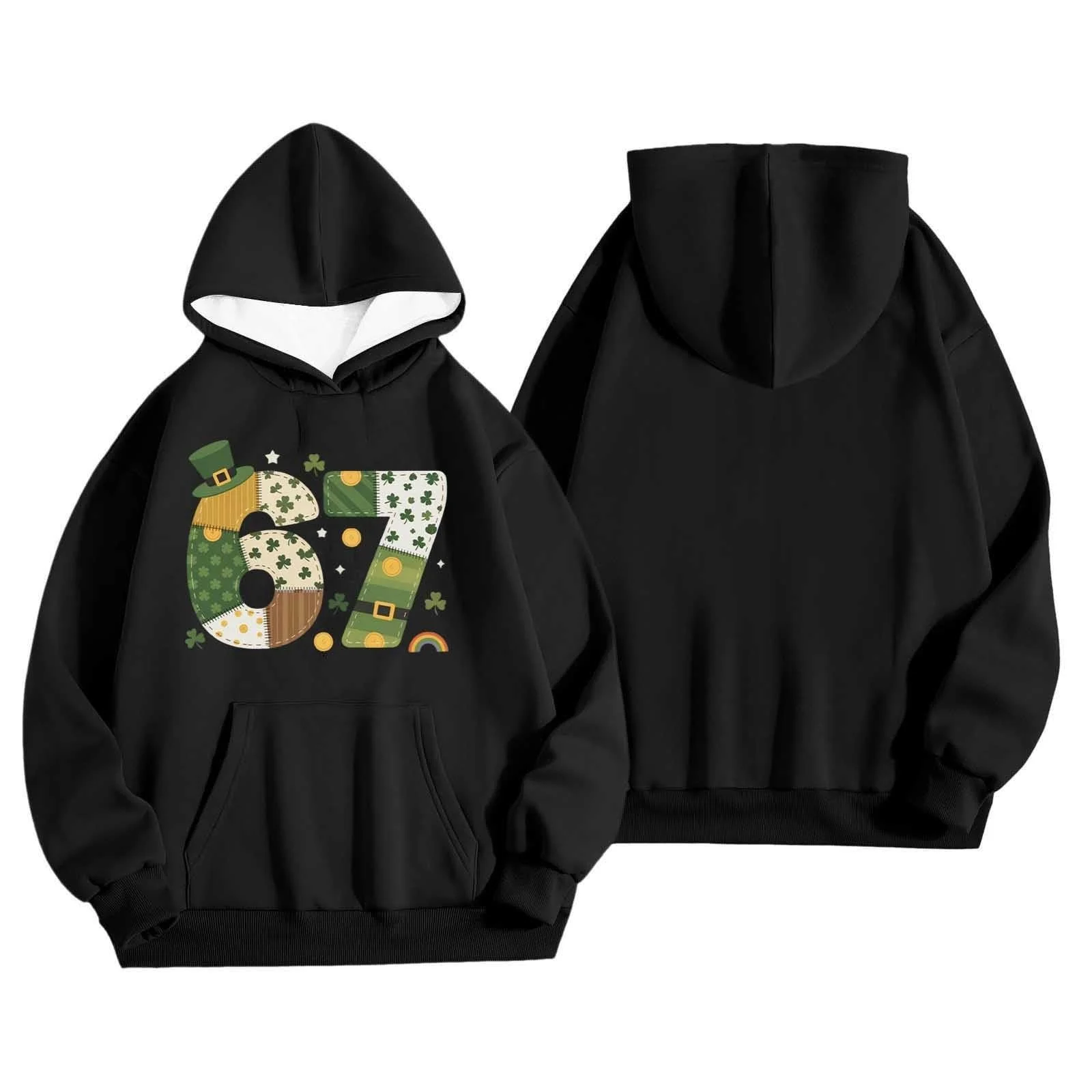 Худі з принтом 67, фото №5