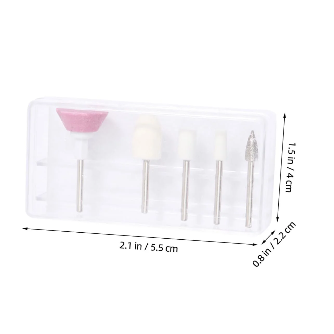 Набір полірувальних головок для нігтів Healvian, 2 коробки, фото №5 Набір полірувальних головок для нігтів Healvian, 2 коробки, фото №5