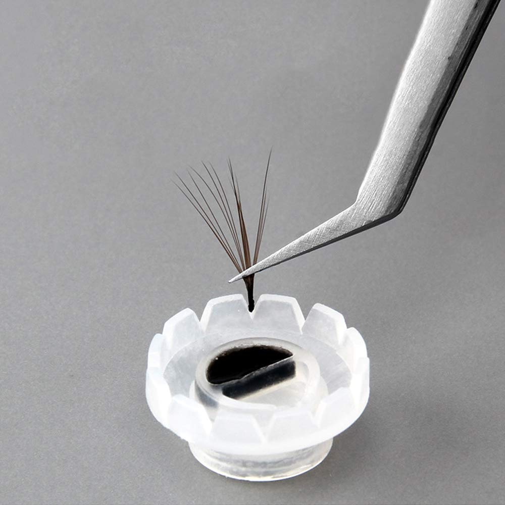 Набір для нарощування вій YuCool Precision Tweezers Cup Rings Extension Eyelash Brushes Fleece Fabric Tapes, фото №4