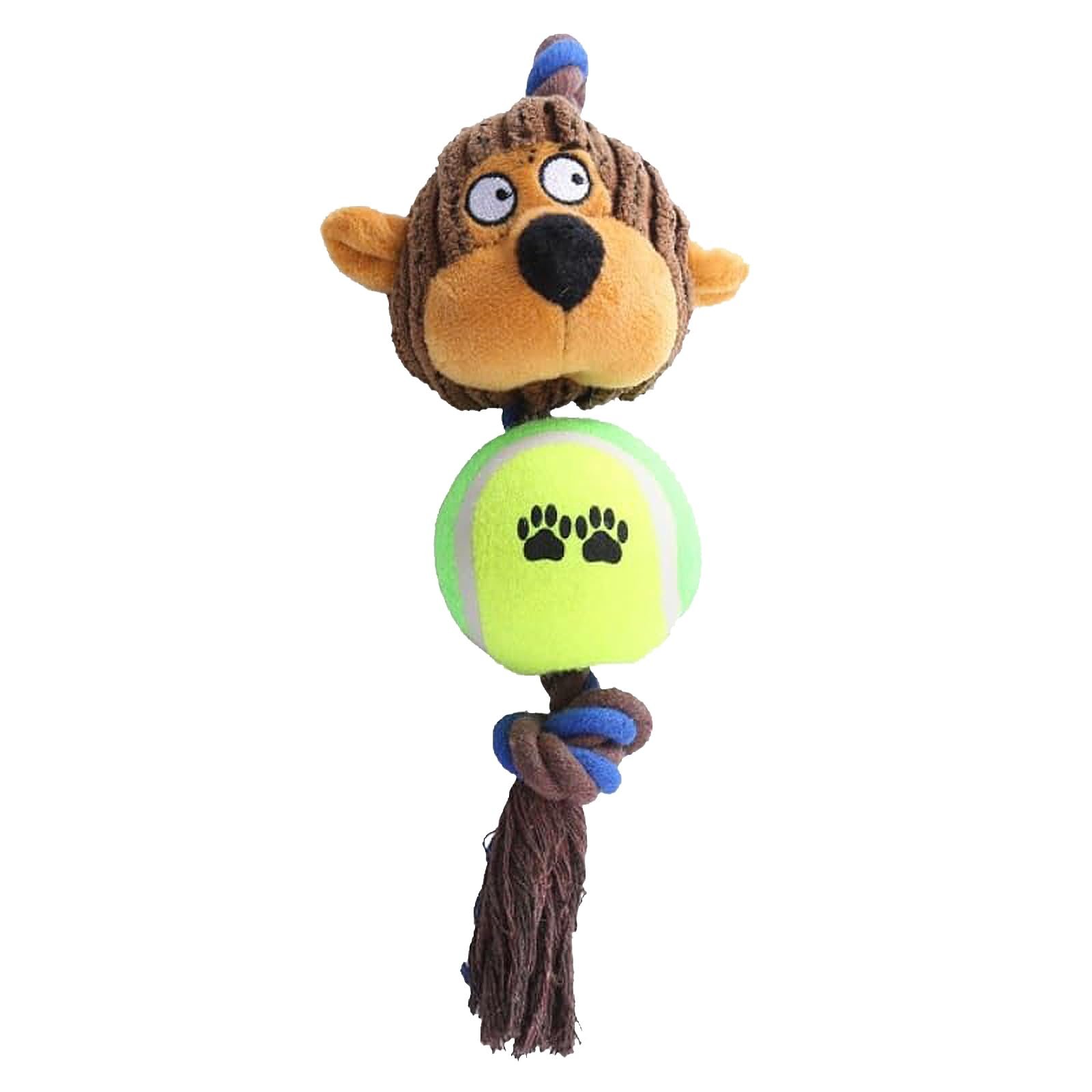 Игрушка для собак Monkey Shaped Неубиваемая плюшевая прочная с пищалкой, фото №1 Игрушка для собак Monkey Shaped Неубиваемая плюшевая прочная с пищалкой, фото №1