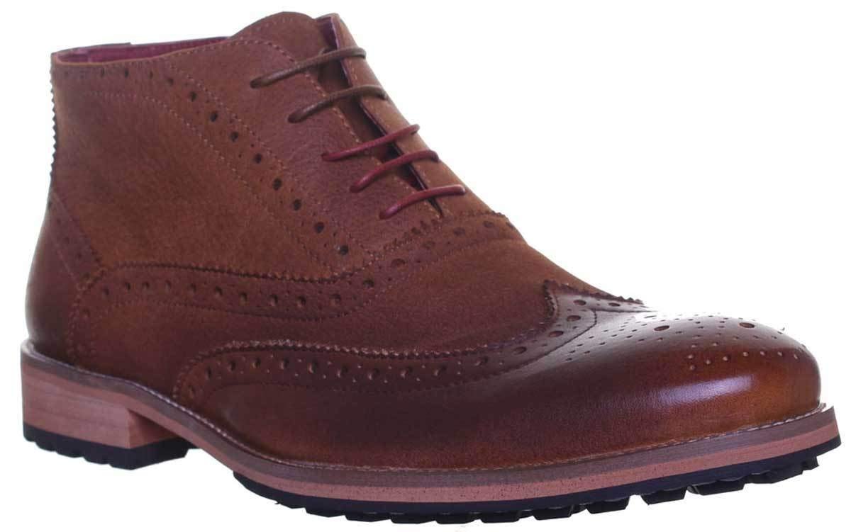 Челсі Justin Reece Rugged Brogue Сірий, фото №2