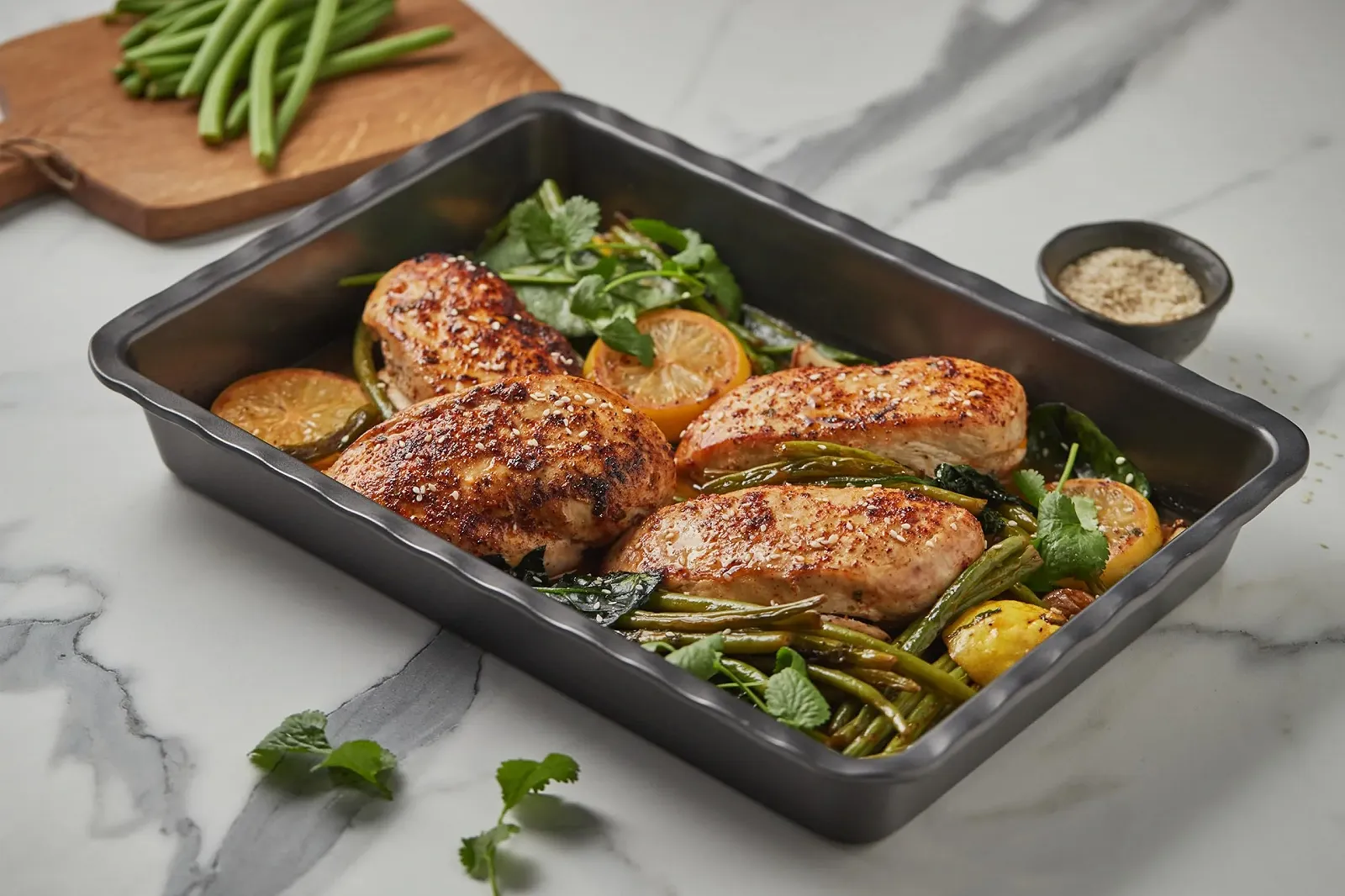 Форма для запекания RESTO Norma Прямоугольная Вуглеродистая сталь Антипригарная Чёрная, фото №3