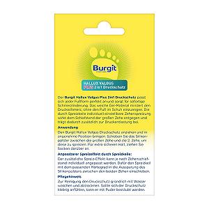 Захист від тиску 2-в-1 Hallux Valgus Plus Burgit, 4 гелеві подушечки + 6 клинів synthetic.ua - Фото 1