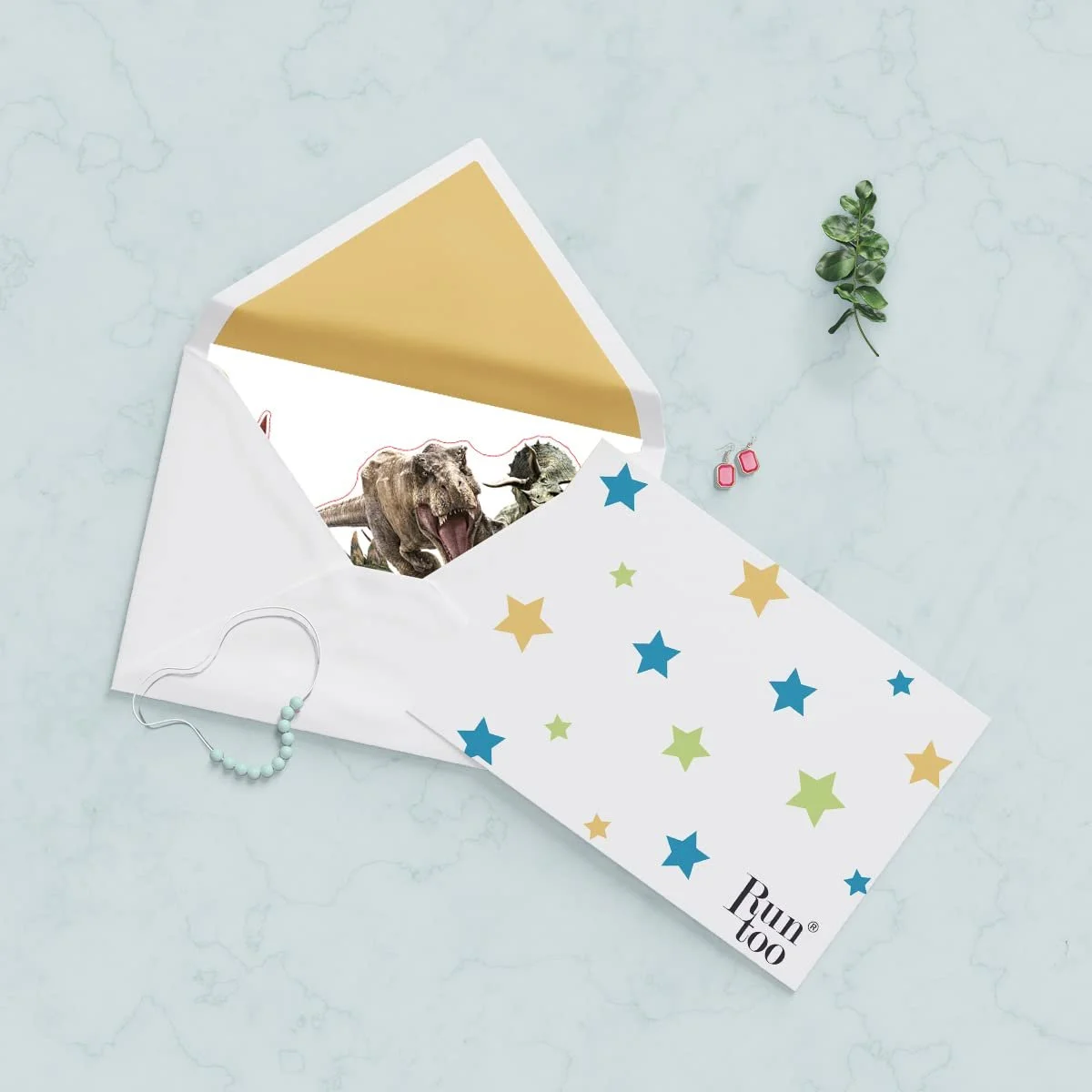 Наклейка на стіну Runtoo Динозавр 3D, фото №5