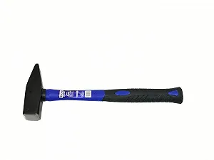 Слесарный молоток Geko G72267 1000 г фибергласовая рукоятка TPR Черный - Фото 1