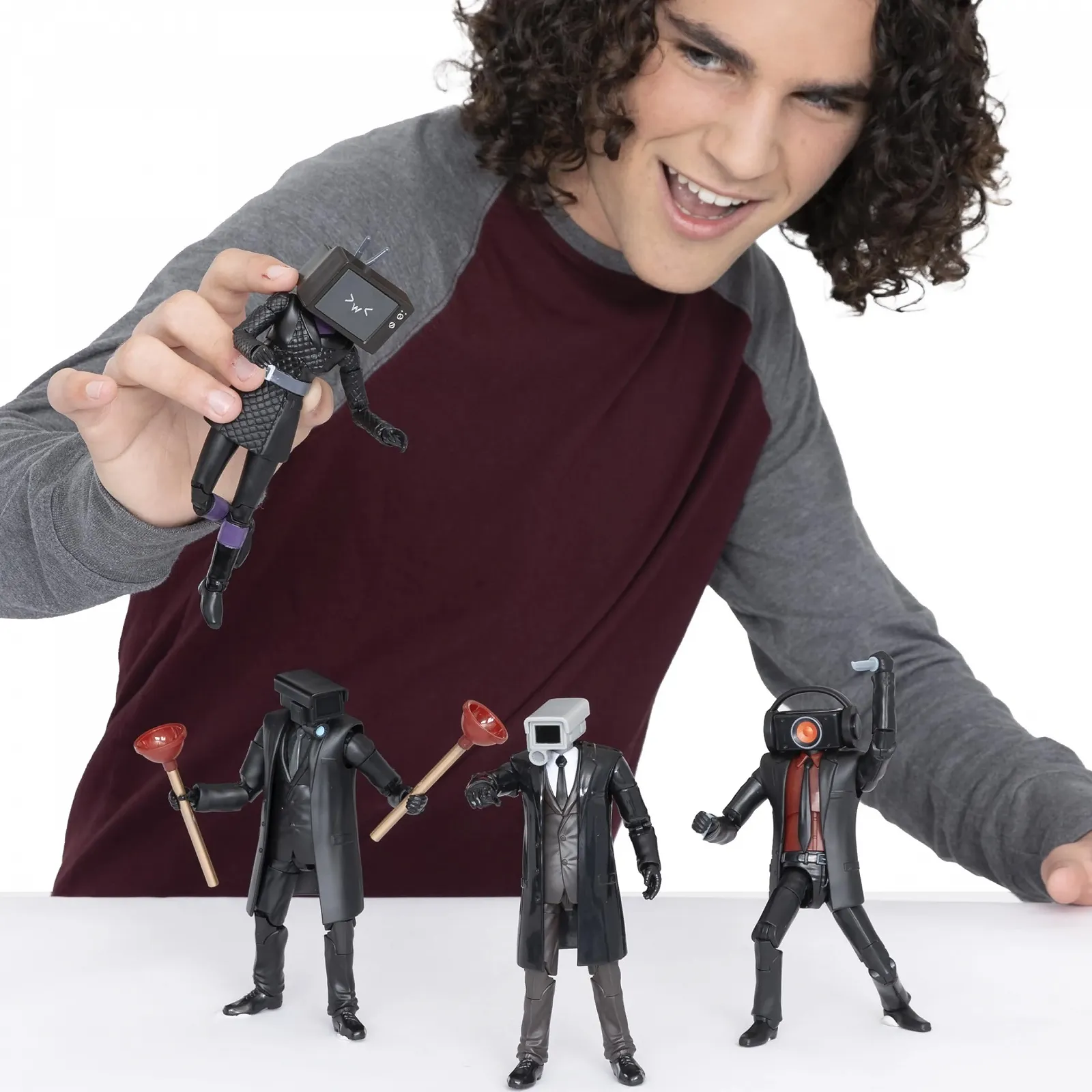 Фігурка Skibidi Toilet Deluxe Collector Series Speakerman Official Licensed 15.2 см, фото №7