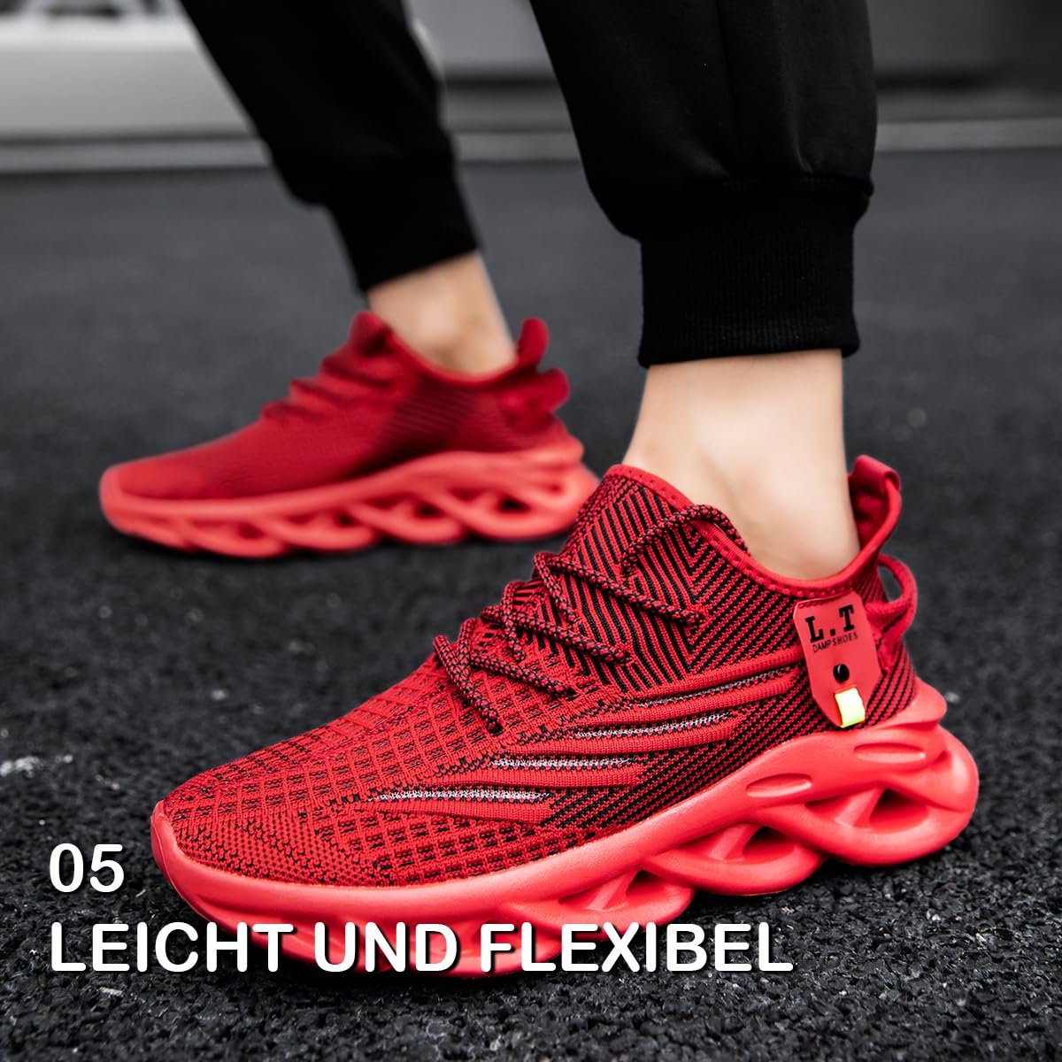 Чоловічі зимові утеплені черевики для активного відпочинку ZDFQLGV Водонепроникні, фото №6