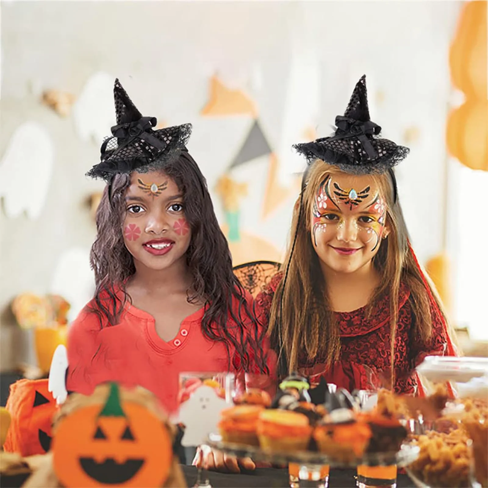 Обруч Шляпа Ведьмы Черный, фото №7