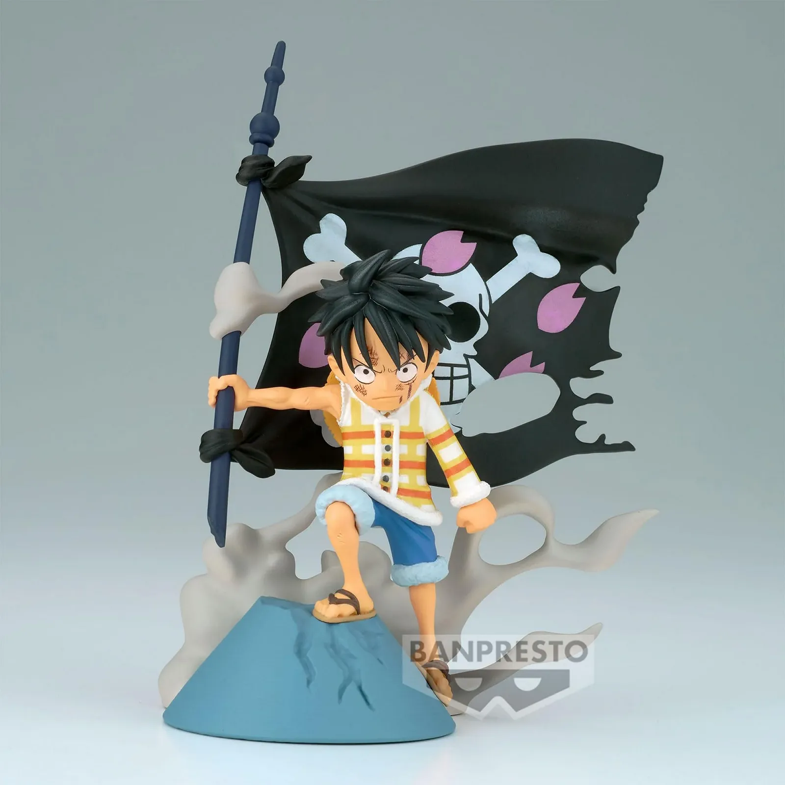Фигурка Banpresto One Piece World Collectable Log Stories Monkey D. Luffy 8 см BP89295P Разноцветная, фото №2