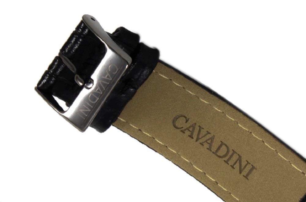 Чоловічий годинник C CAVADINI Edessa CV-1010 Аналоговий Кварцовий Ремінець зі шкіри, фото №3