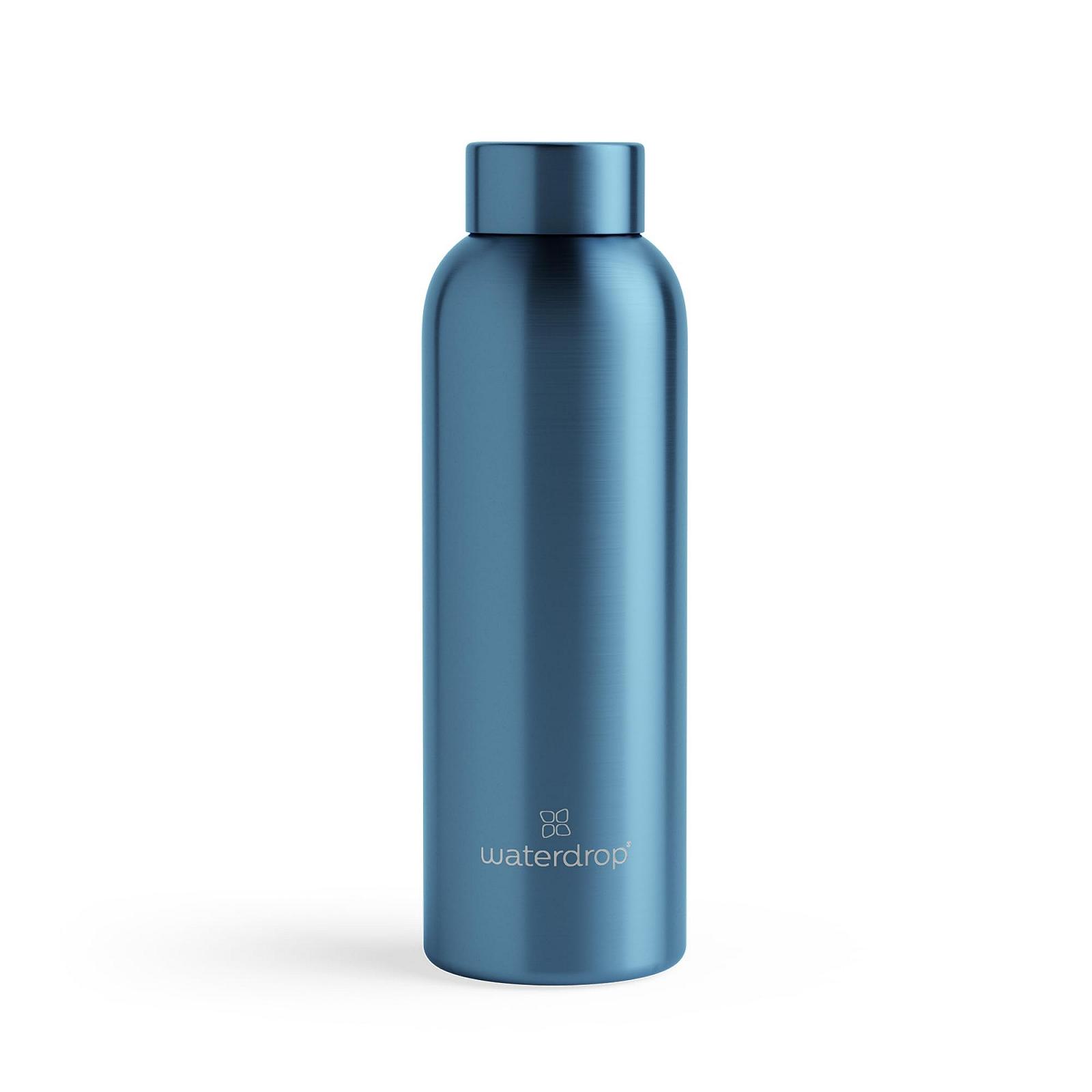 Пляшка-термос waterdrop Steel Bottle 600 ml подвійні стінки нержавіюча сталь, герметична, 24 години холоду, 12 годин тепла, ударостійка, фото №1 Пляшка-термос waterdrop Steel Bottle 600 ml подвійні стінки нержавіюча сталь, герметична, 24 години холоду, 12 годин тепла, ударостійка, фото №1
