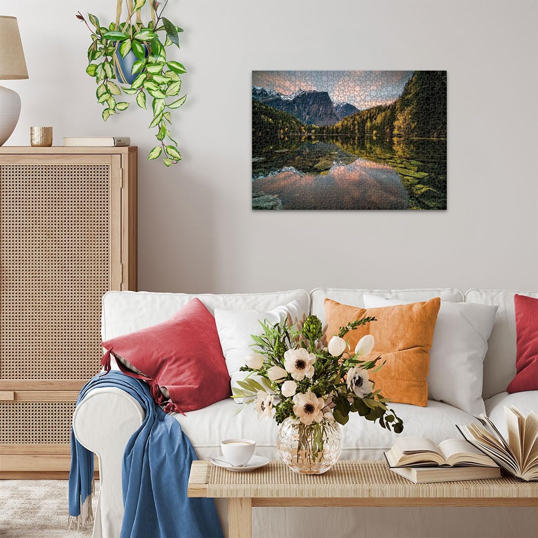 Пазл Ravensburger 12000610 Natural Jewel Piburger See 1000 елементів, фото №5