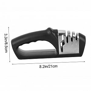 Точилка для ножів Zerodeko ручна з нековзною основою synthetic.ua - Фото 1