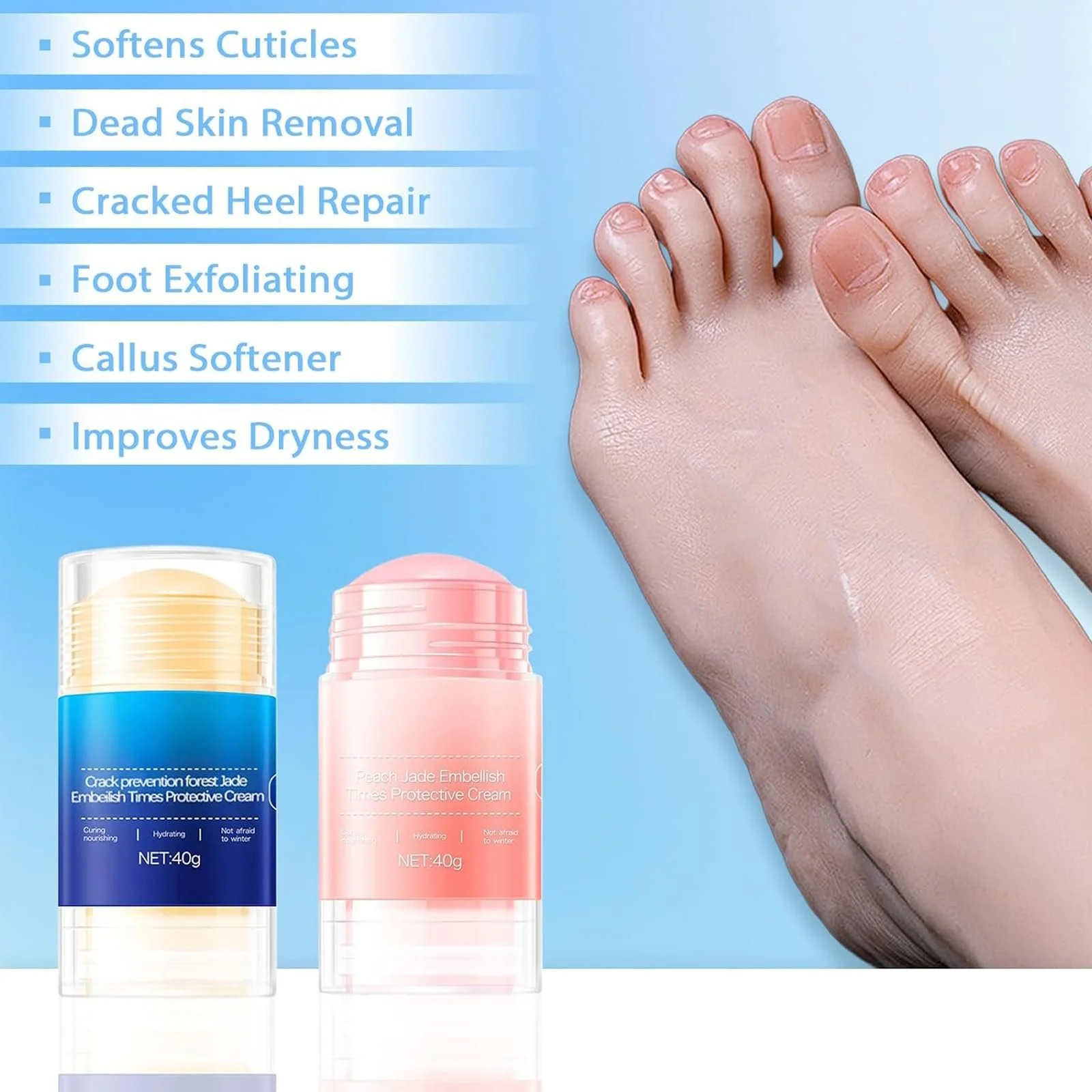 Крем для ног и рук Cracked Skin Repair Cream для восстановления кожи 2 шт, фото №6