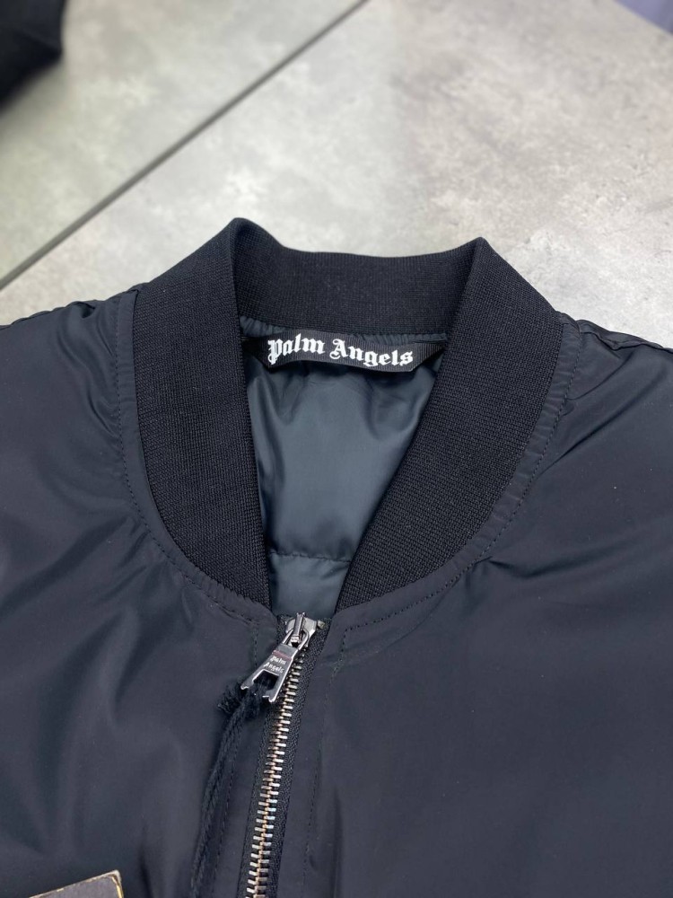 Жилет черный Palm Angels v025, фото №8