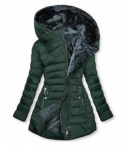 Пальто XUEBIN Зимова з флісовою підкладкою - Фото 1