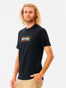 Футболка 01AMTE-90 Rip Curl Чорний S synthetic.ua - Фото 1