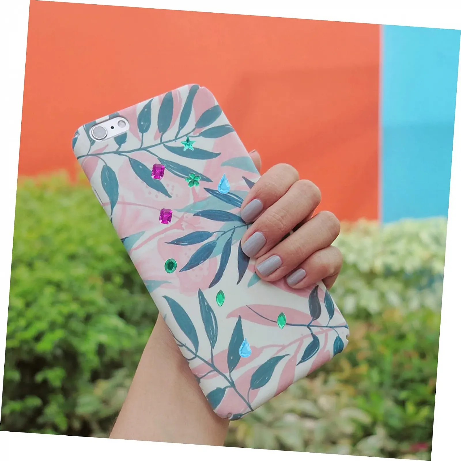 Стрази Плоскі Креативні Не клейкі Різнокольорові та Формові Декоративні Камені для Рукоділля, 3 шт, фото №7