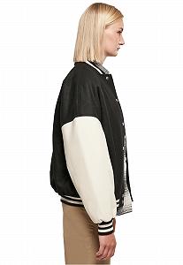 Куртка Urban Classics Ladies Oversized Big U College synthetic.ua - Фото 1