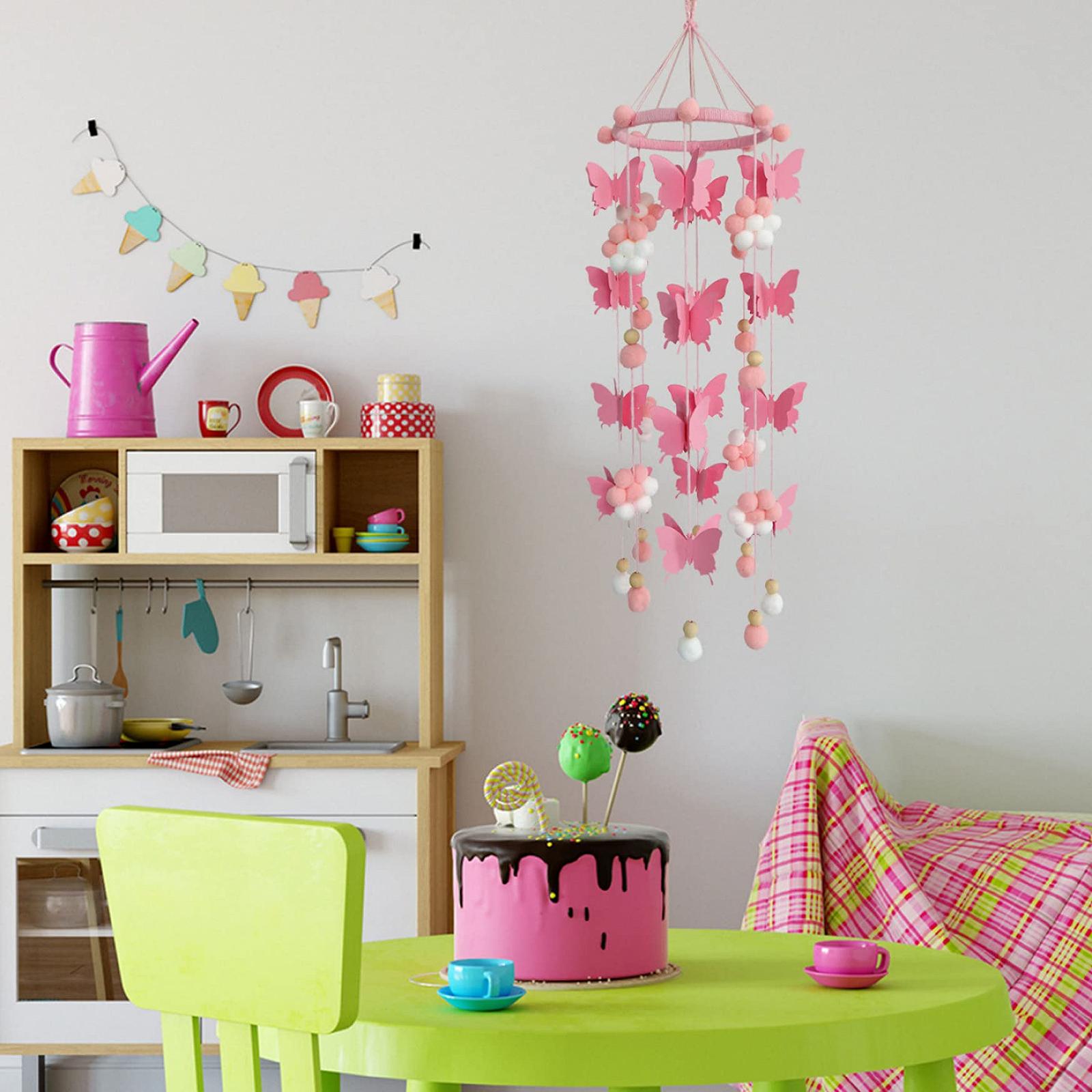 Підвіска Butterfly Nursery Декоративна метелик кольорова, фото №3