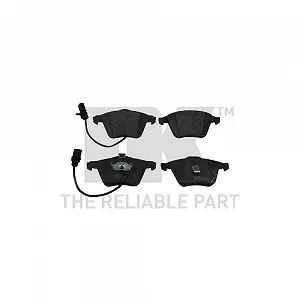 Комплект тормозных колодок, дисковый тормоз NK 224758 для AUDI, передняя ось - Фото 1