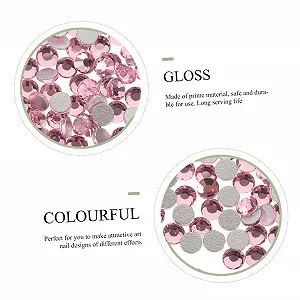 Стрази для нігтів Манікюрні прикраси Рожевий synthetic.ua - Фото 1