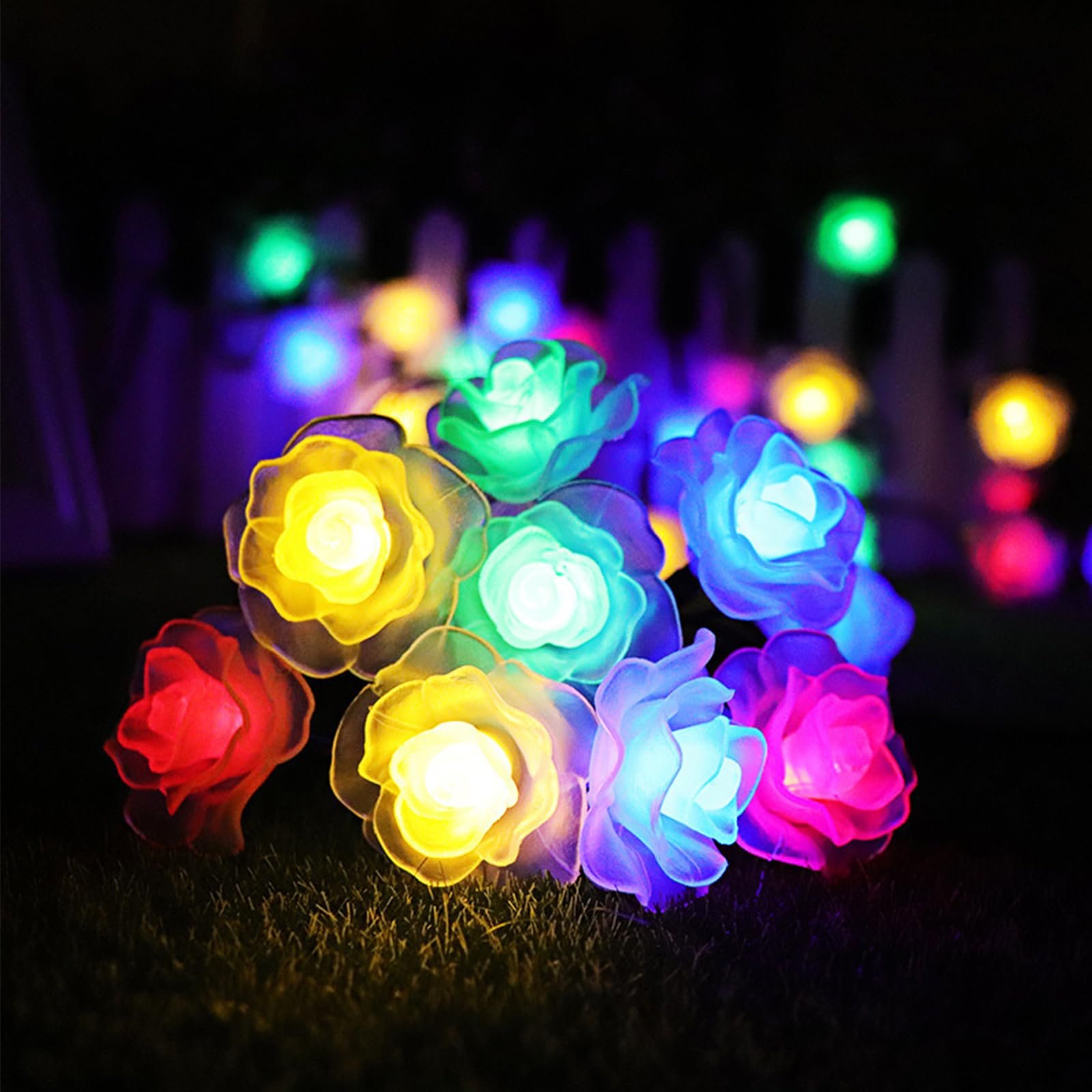 Гірлянда ENLACE Троянда, 3 м, 20 LED, Різнокольоровий, фото №5
