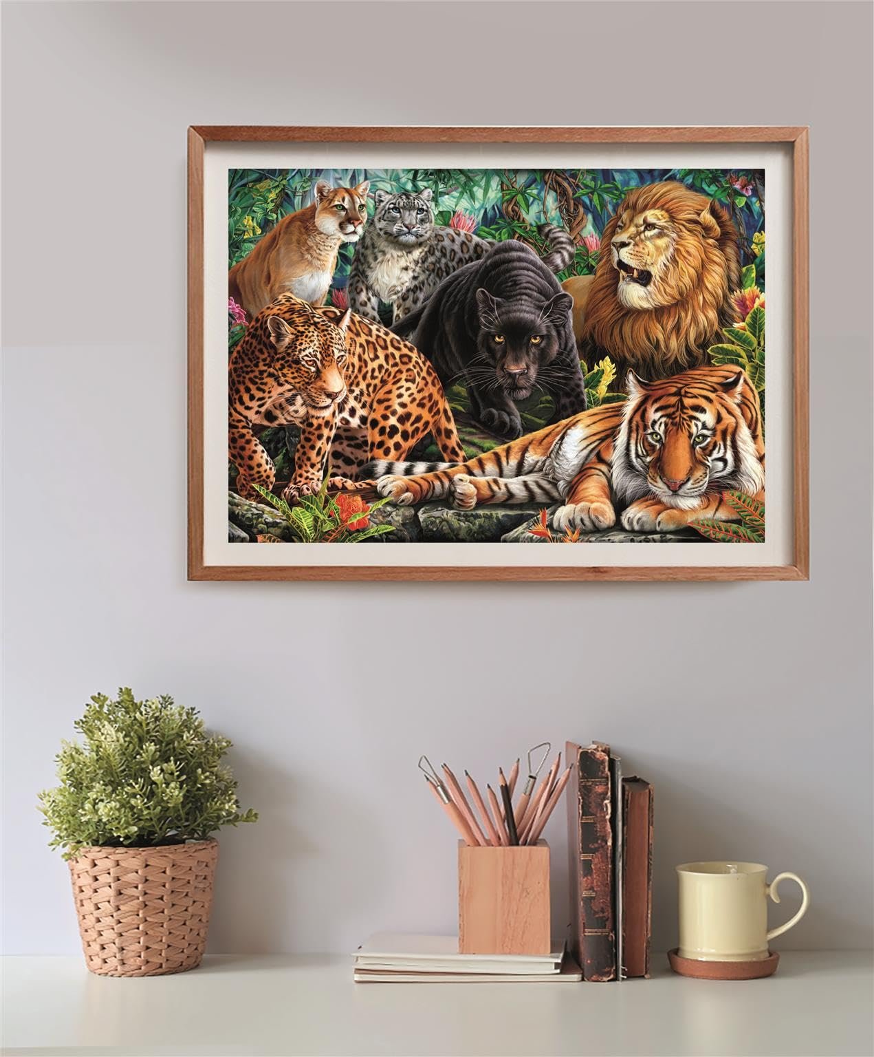 Пазлы Clementoni Puzzle Collection Wild Cats 500 элементов Компактная коробка (35584), фото №7