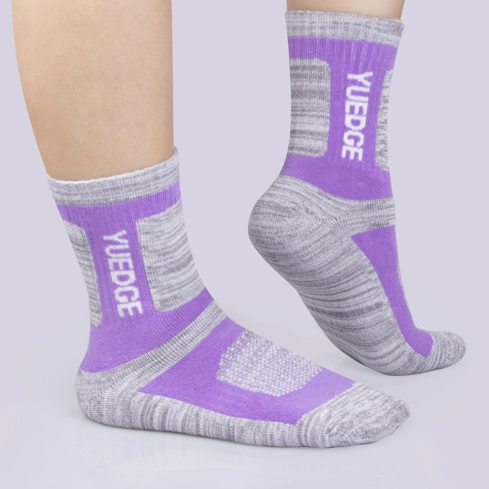 Шкарпетки YUEDGE Спортивні Бавовняні для Жінок Дихаючі Високої Якості, 5 пар, фото №4