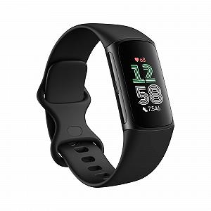 Фитнес-браслет Google Fitbit Charge 6 Черный / алюминий обсидиан - Фото 1