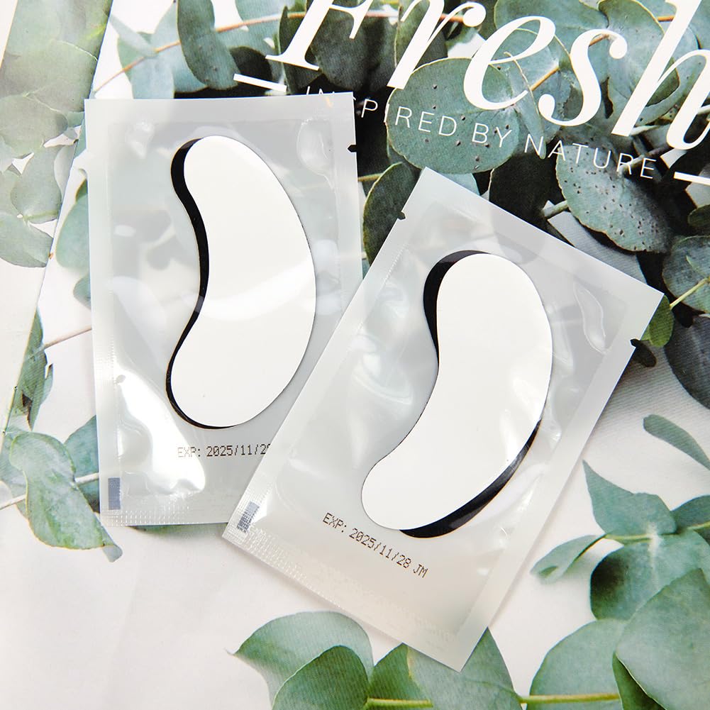 Подушечки Lunamoon Eye Pads для подовження вій Гелеві патчі Чорний колір, фото №7