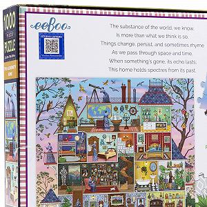 Пазл eeBoo The House of the Alchemist PZTAST 1000 деталей synthetic.ua - Фото 1