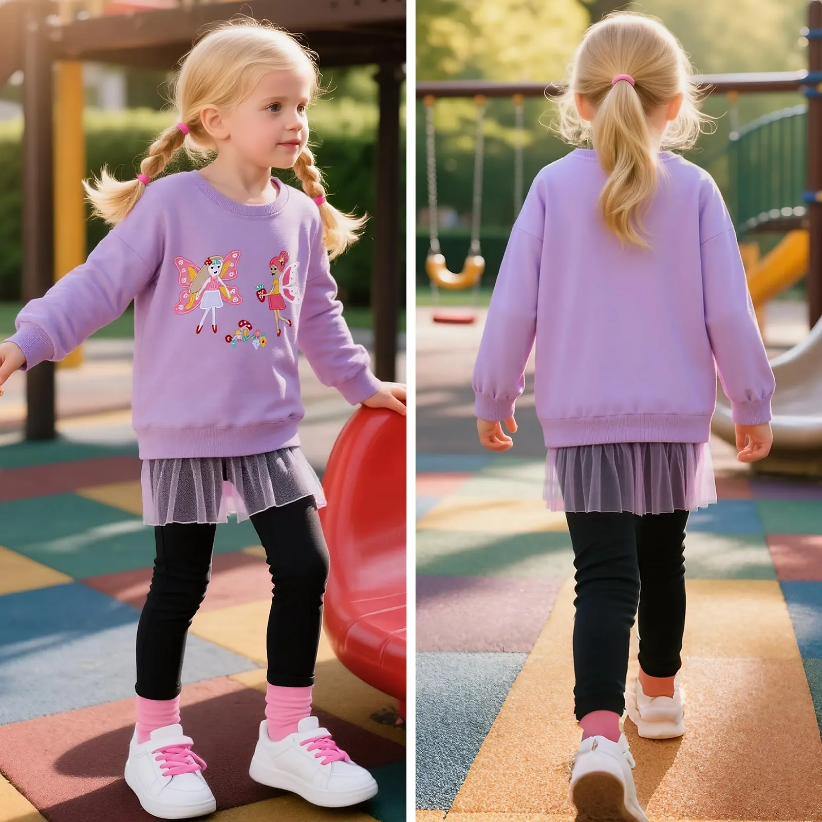 Світшот Baogaier для дівчат, бавовняний м'який, фото №2