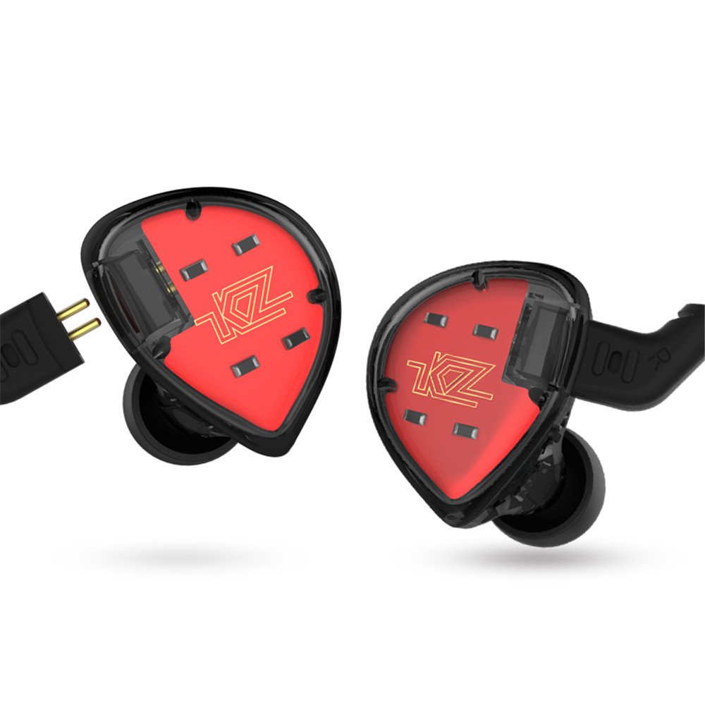 Наушники Yinyoo KZ ES4 In Ear с микрофоном спортивные с аудио джеком 3,5 мм, фото №2