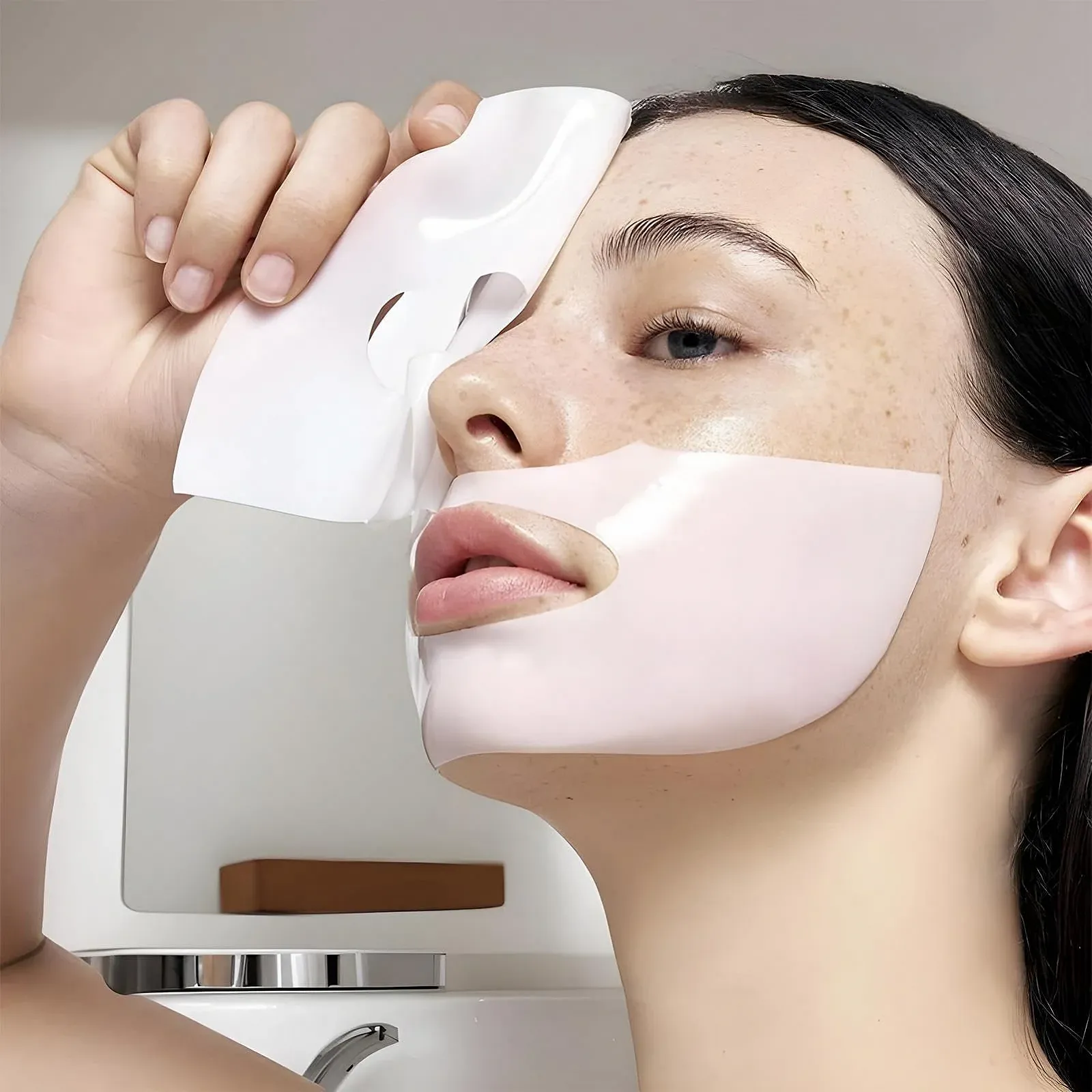 Увлажняющая Маска для Лица Глубокое Питание Нежная Пленка для Лица Увлажняющая Успокаивающая Формула для Кожи Удобная Упаковка 4 Штуки, фото №2 Увлажняющая Маска для Лица Глубокое Питание Нежная Пленка для Лица Увлажняющая Успокаивающая Формула для Кожи Удобная Упаковка 4 Штуки, фото №2