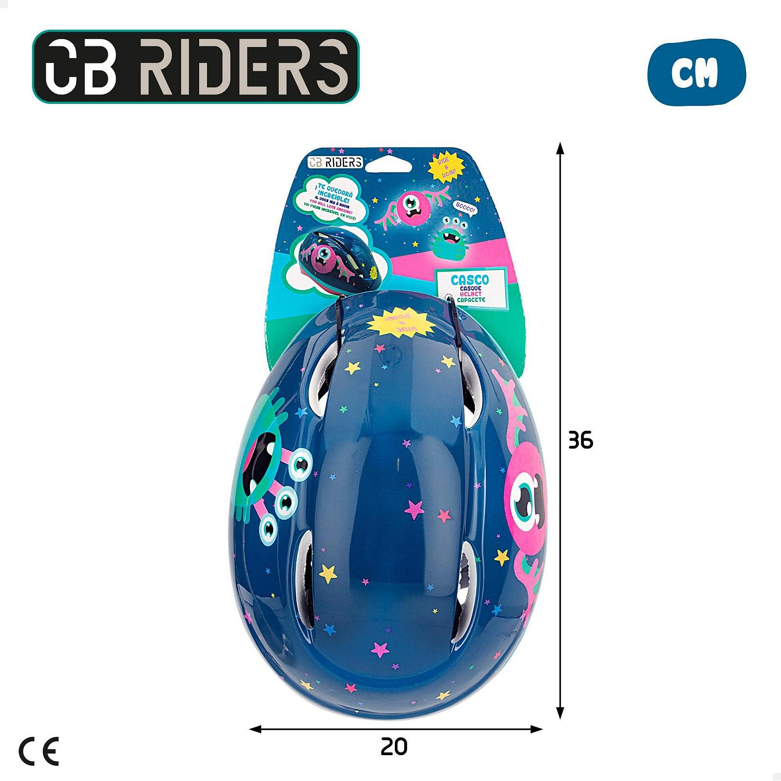 Шолом ColorBaby Cb Riders Дитячий Синій, фото №7