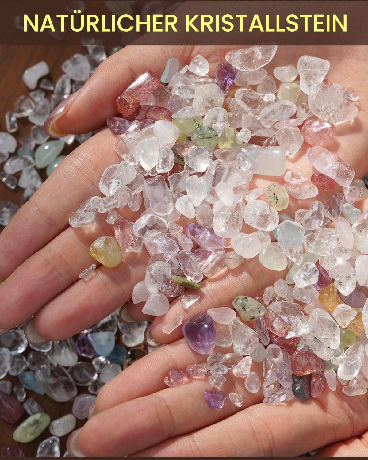 Настільна лампа Кришталевий камінь E27 LED 4 Вт 3000 К Кольоровий, фото №3