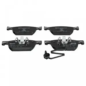 Комплект гальмівних колодок, дискове гальмо ATE 13.0460-7314.2 для VAG, передня вісь synthetic.ua - Фото 1