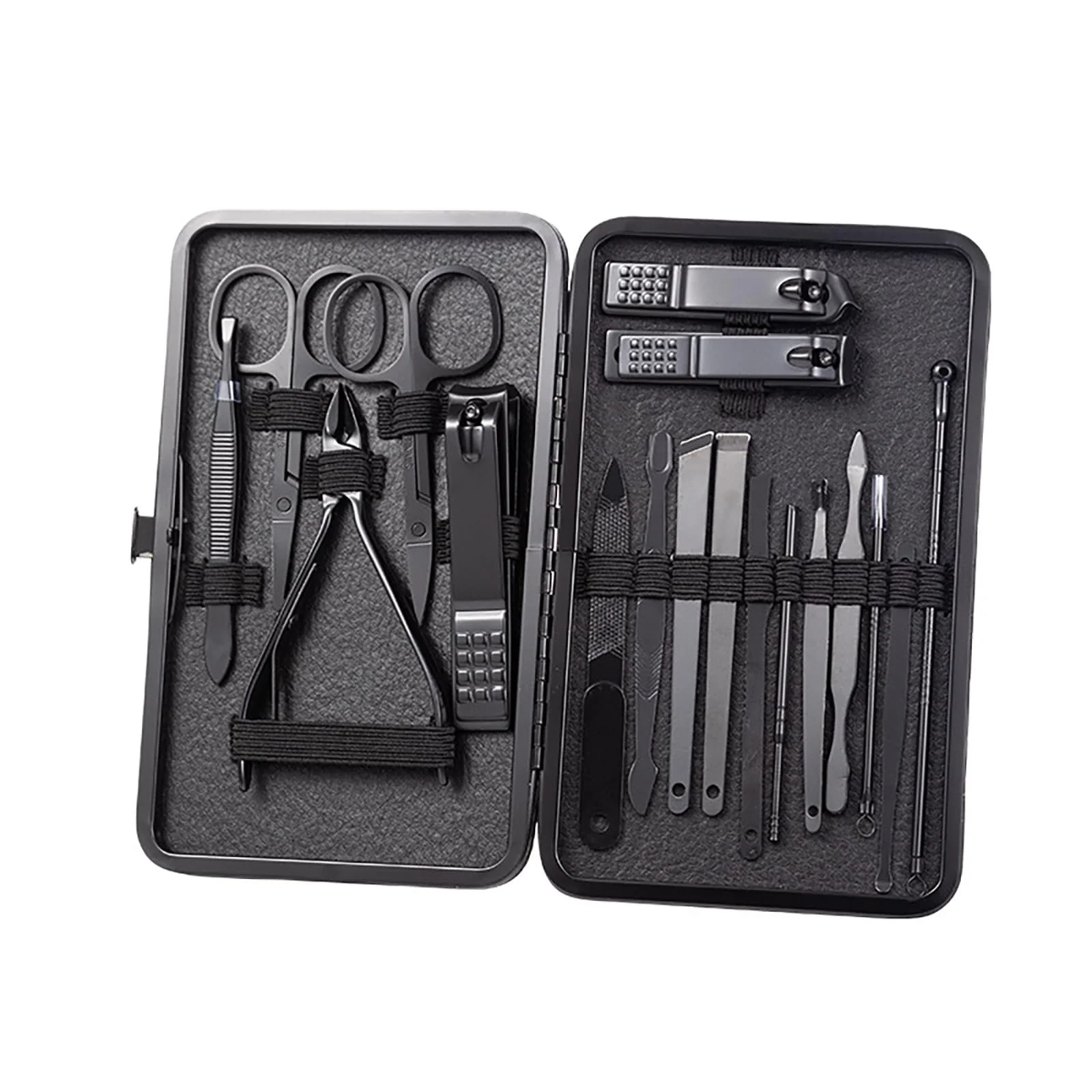 Набір для манікюру та педикюру Dinghaole Professional, 18 предметів, нержавіюча сталь, для дому та подорожей, догляд за нігтями, фото №1 Набір для манікюру та педикюру Dinghaole Professional, 18 предметів, нержавіюча сталь, для дому та подорожей, догляд за нігтями, фото №1