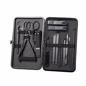 Купить Набор для маникюра и педикюра Dinghaole Professional, 18 предметов, нержавеющая сталь, для дома и путешествий, уход за ногтями - Фото 1 Набор для маникюра и педикюра Dinghaole Professional, 18 предметов, нержавеющая сталь, для дома и путешествий, уход за ногтями - Фото 1