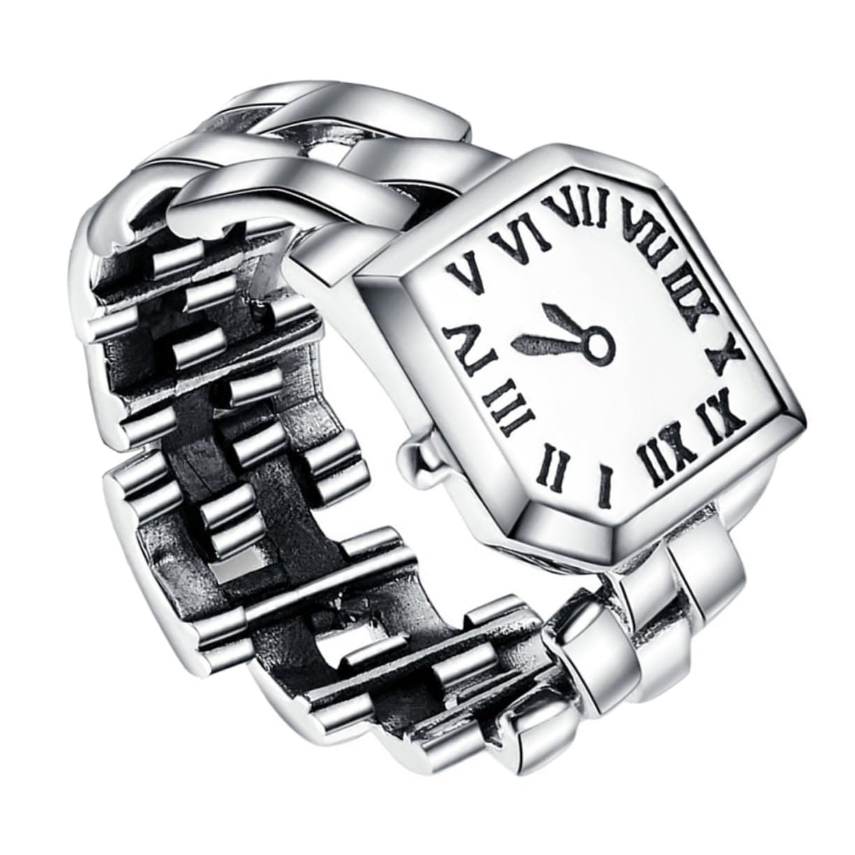 Кільце-годинник VALICLUD Жіночий Сріблястий, фото №1 Кільце-годинник VALICLUD Жіночий Сріблястий, фото №1