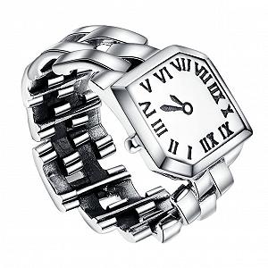 Кільце-годинник VALICLUD Жіночий Сріблястий - Фото 1