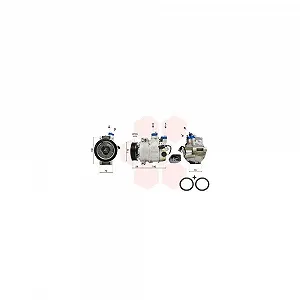 Компресор кондиціонера VAN WEZEL IR PLUS 0300K029 для AUDI SEAT SKODA - Фото 1
