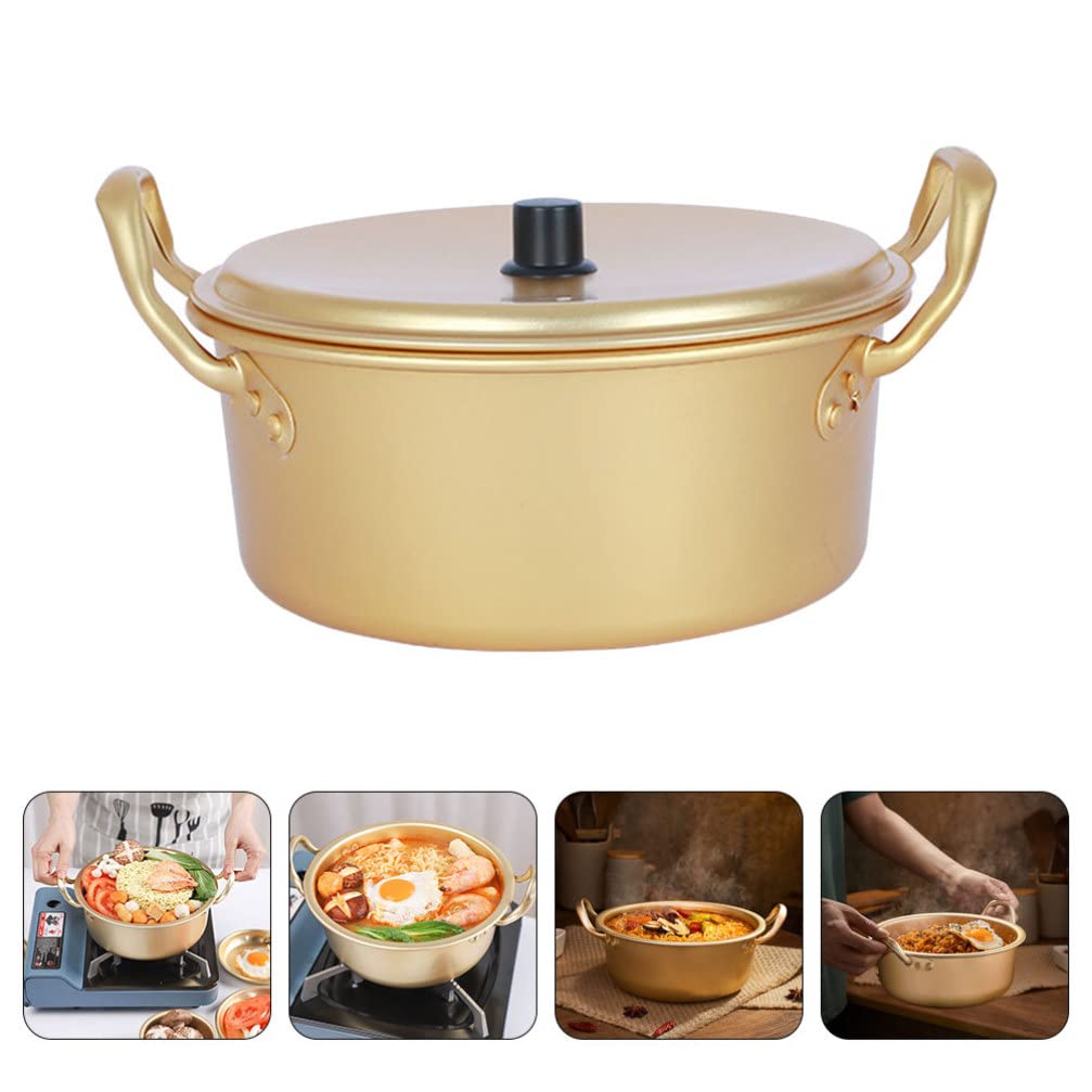 Каструля Kichvoe Ramen з Кришкою Алюмінієва для Кухні Із Ручкою 16 см, фото №7