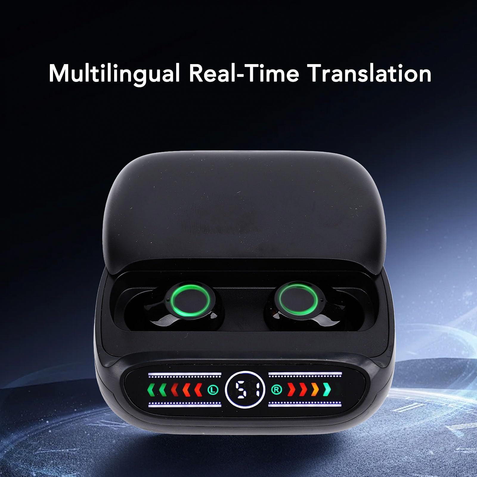 Навушники-перекладачі Чорний, фото №2 Навушники-перекладачі Чорний, фото №2