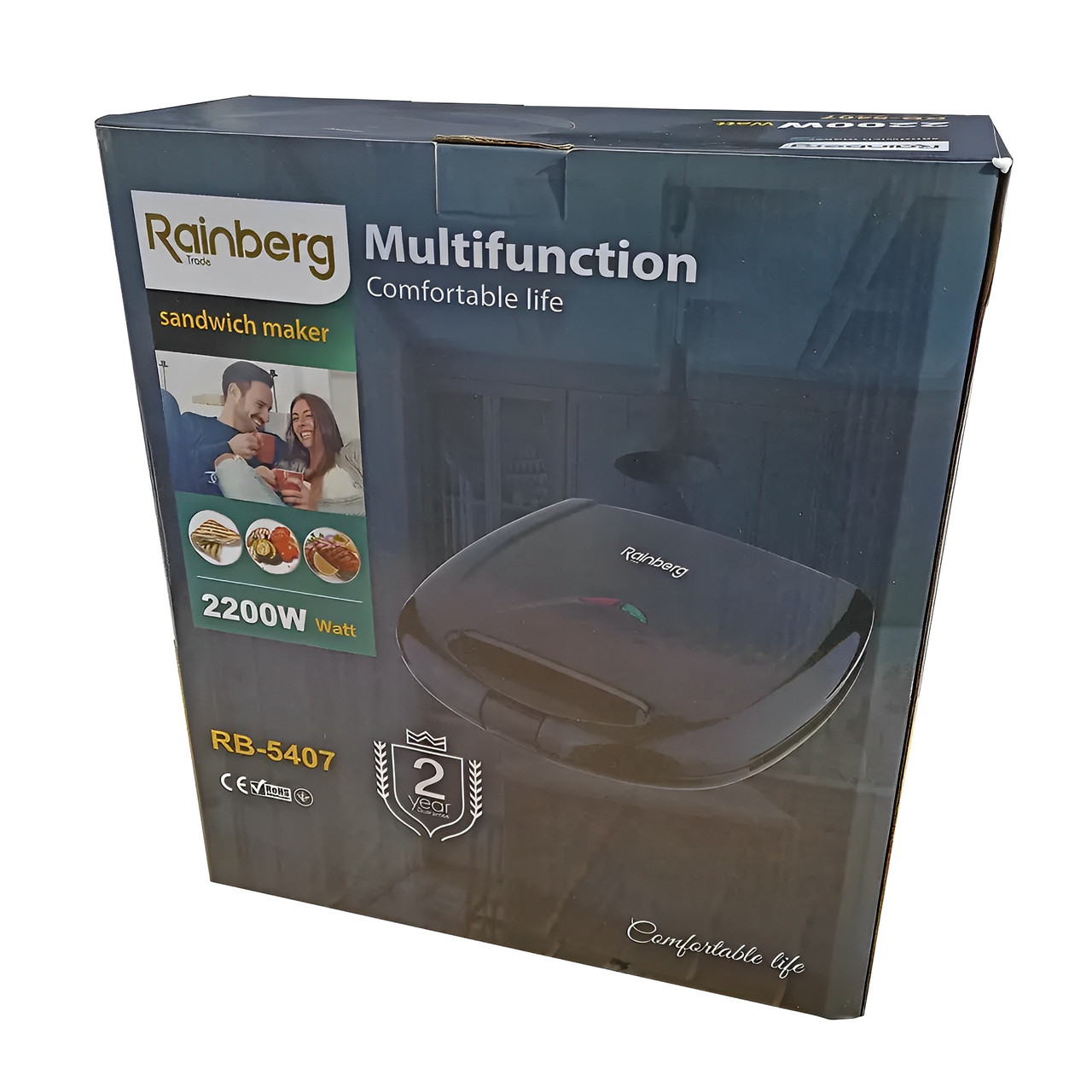 Электрический гриль Rainberg RB-5407, фото №4 Электрический гриль Rainberg RB-5407, фото №4