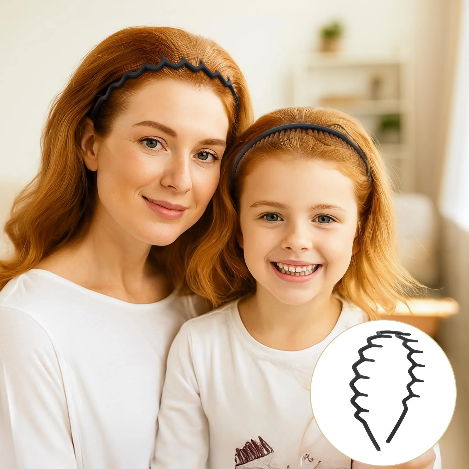 Набір гребінчастих обручів Zigzag, 5 шт., фото №7